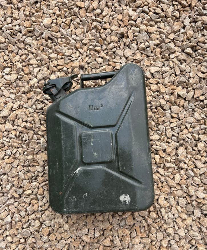 Jerrycan van 10 liter, Ophalen, Gebruikt, Universele onderdelen