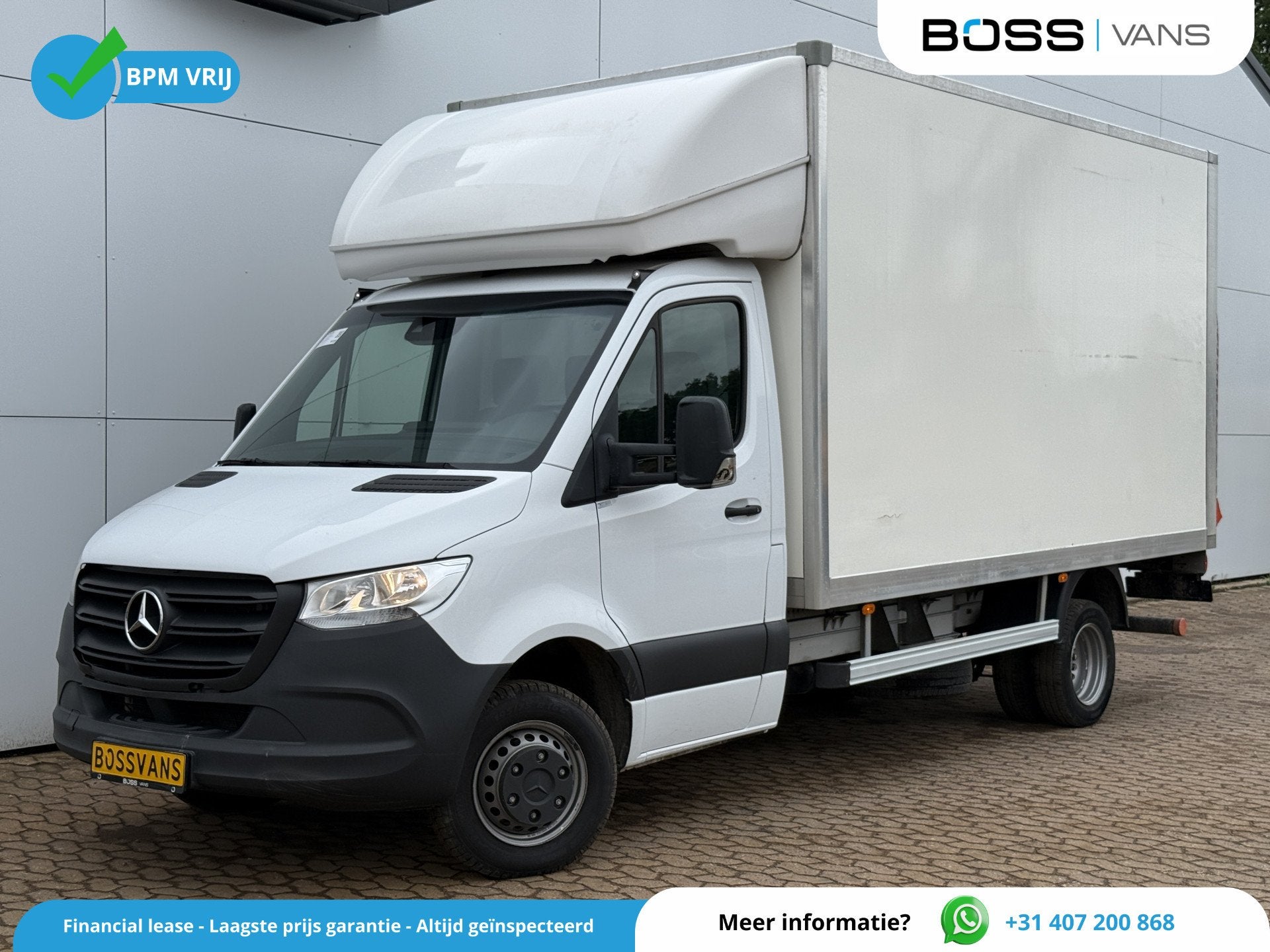 Mercedes-Benz Sprinter 515 1.9 CDI 150PK Laadklep Bakwagen D, Gebruikt, 4 cilinders, Mercedes-Benz, Bedrijf