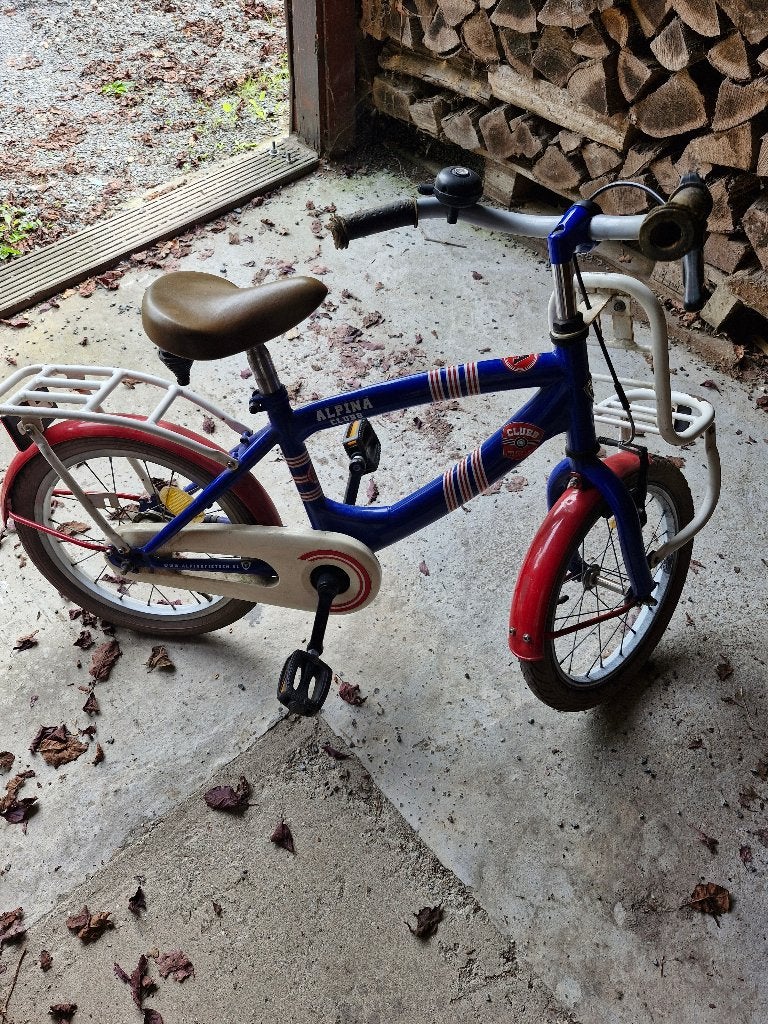 kinderfietsje jongens van 6 tot 8 jaar, Fietsen en Brommers, Ophalen, Gebruikt, Velgrem, Alpina