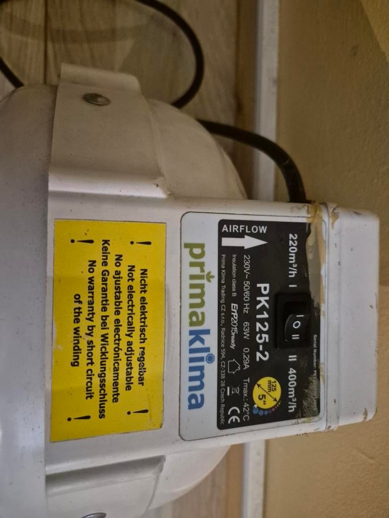 Extracteur primaklima, Extracteur