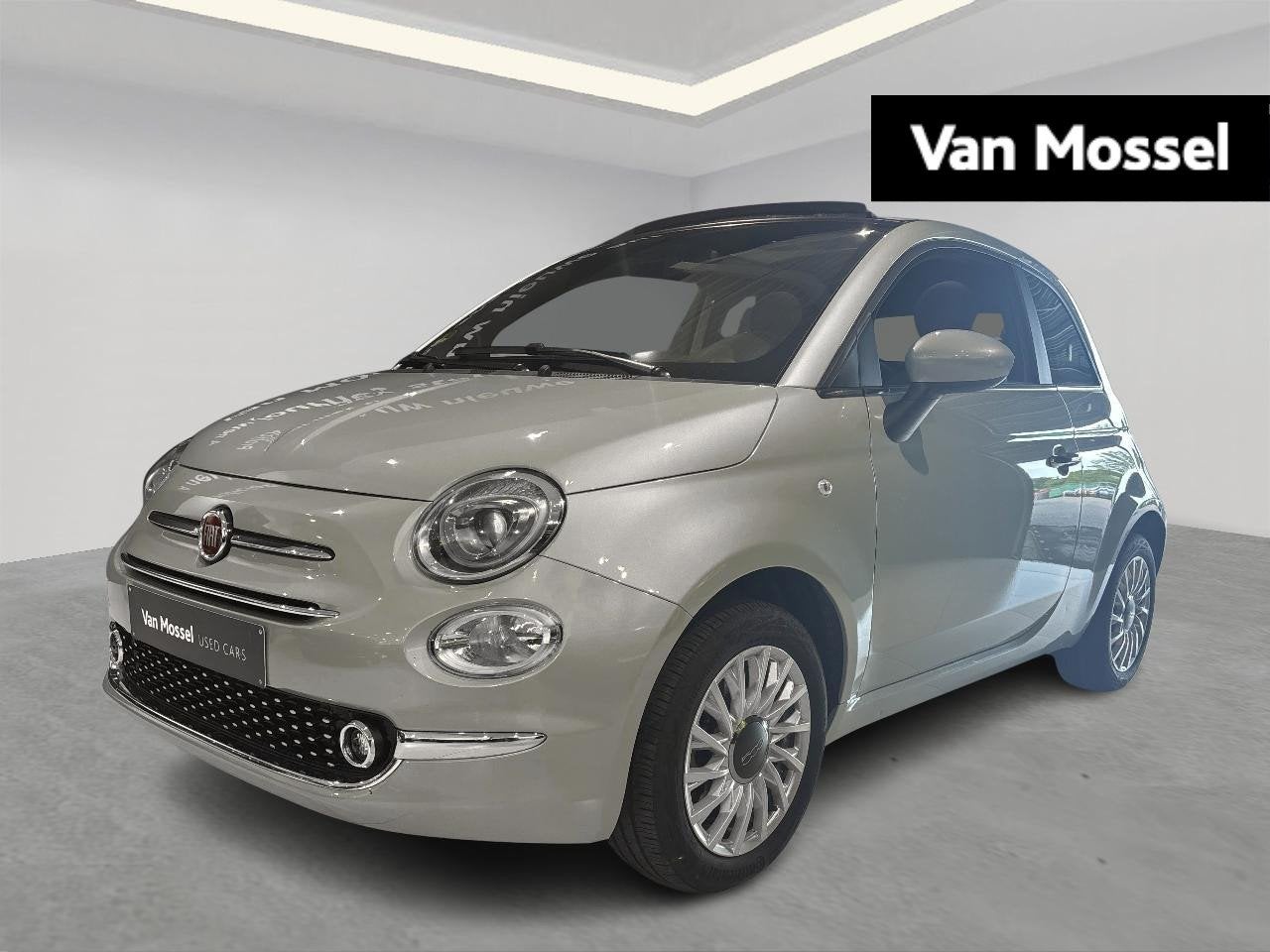 Fiat 500C 1.0 Hybrid 70 Dolcevita, Argent ou Gris, Achat, Entreprise, 1055 kg