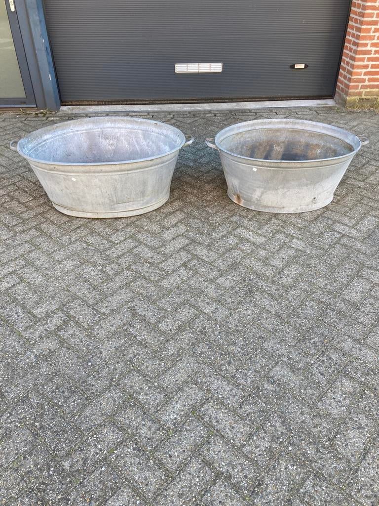 Mooie oude zinken teilen,vansf 30 euro per stuk, Tuin en Terras, Ophalen, Gebruikt