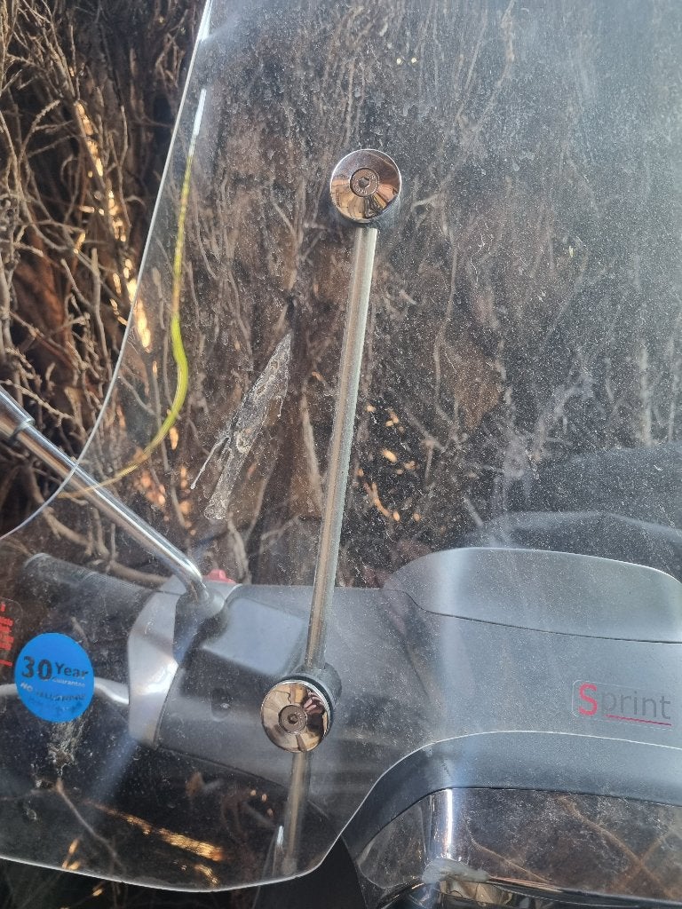 Windscherm Vespa, Ophalen, Zo goed als nieuw