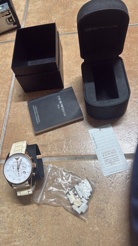 Armani AR5919 horloge, Ophalen of Verzenden