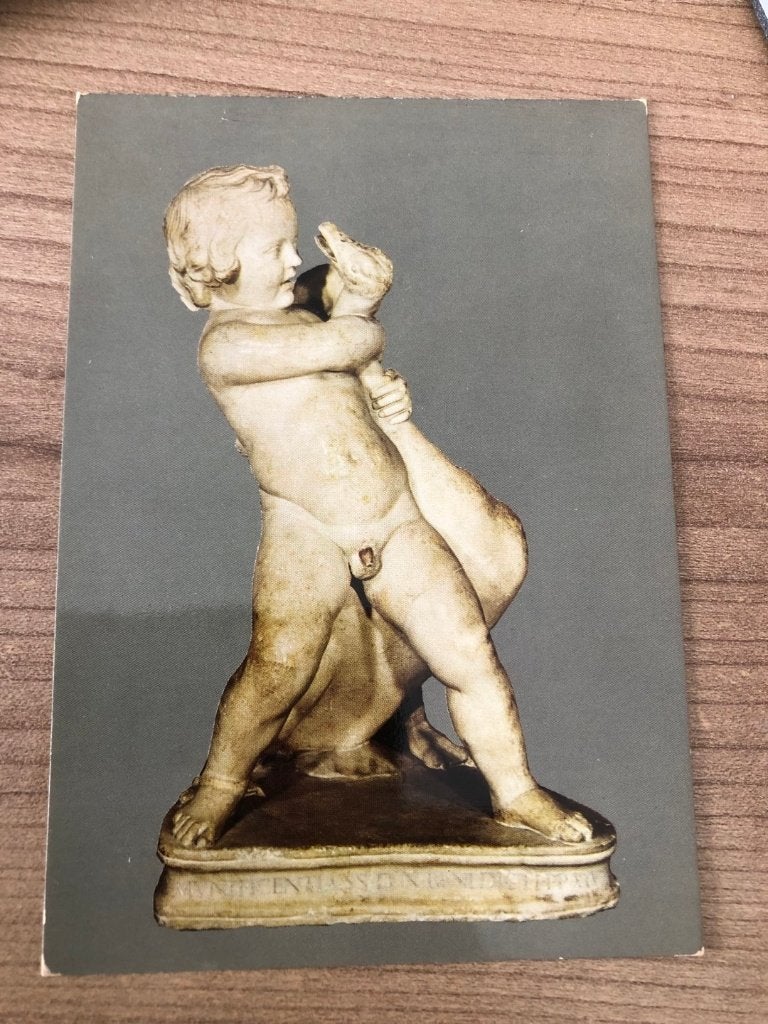 carte postale Rome - Musée du Capitole - garçon avec une oie, Enlèvement ou Envoi