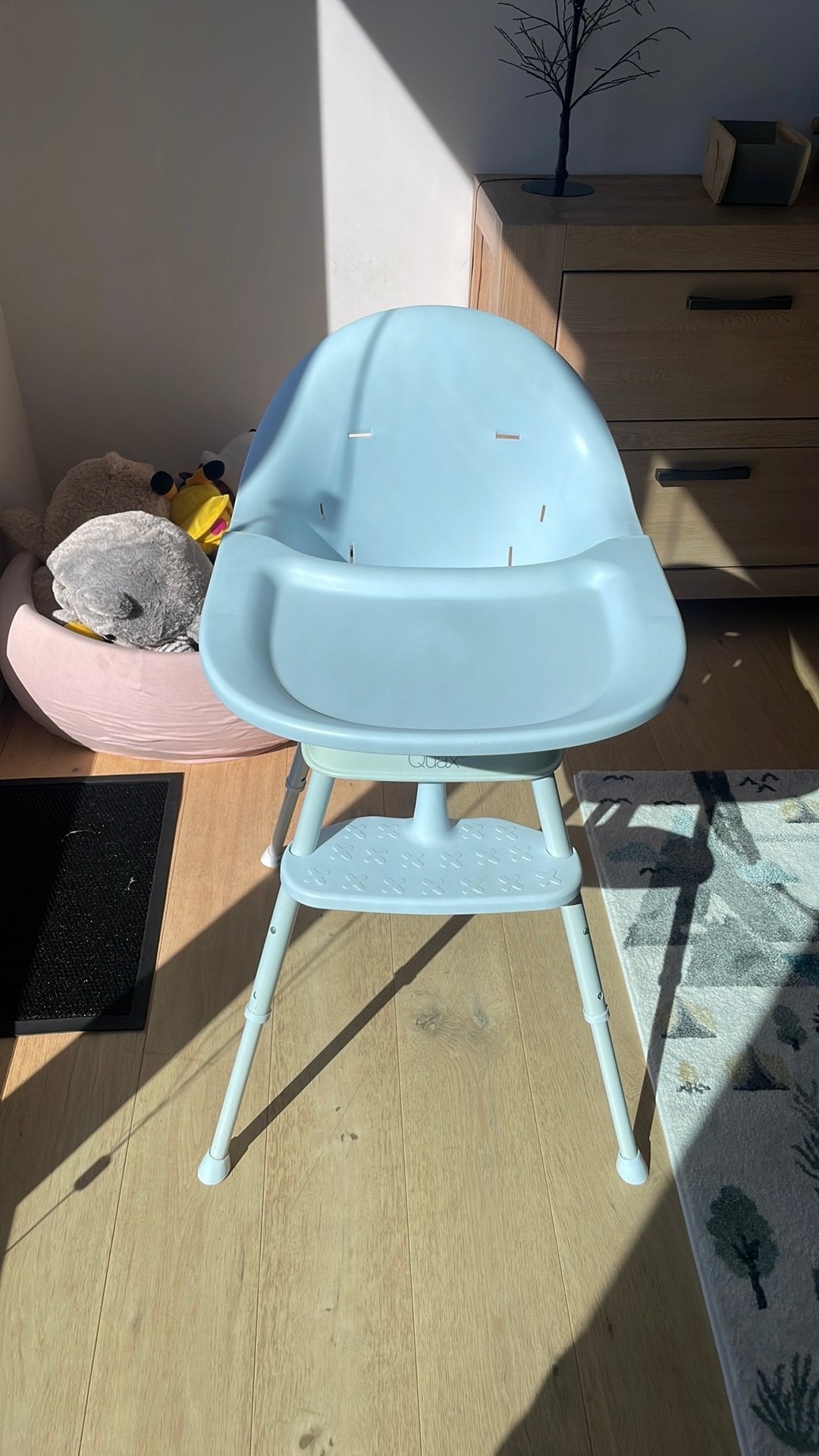 Eetstoel baby quax high chair meegroeistoel, Ophalen, Gebruikt
