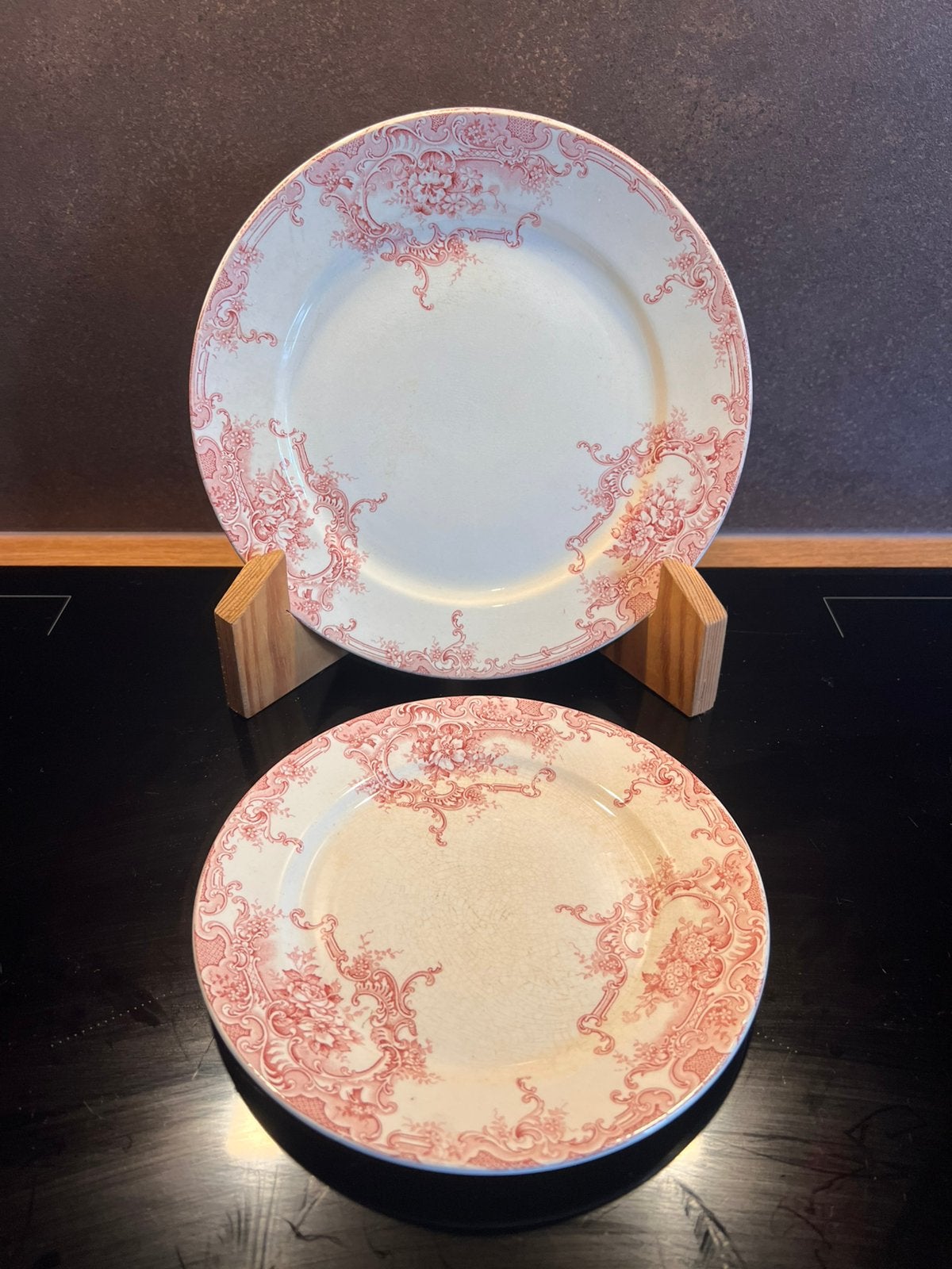 2 assiettes BFK modele Dauphin, Enlèvement, Utilisé