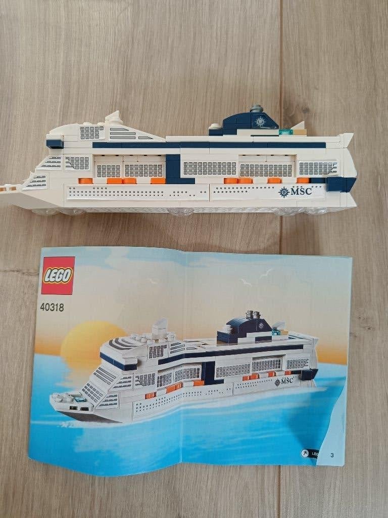Lego MSC Cruise - 40318, Ophalen, Overige thema's, Lego, Inclusief instructies