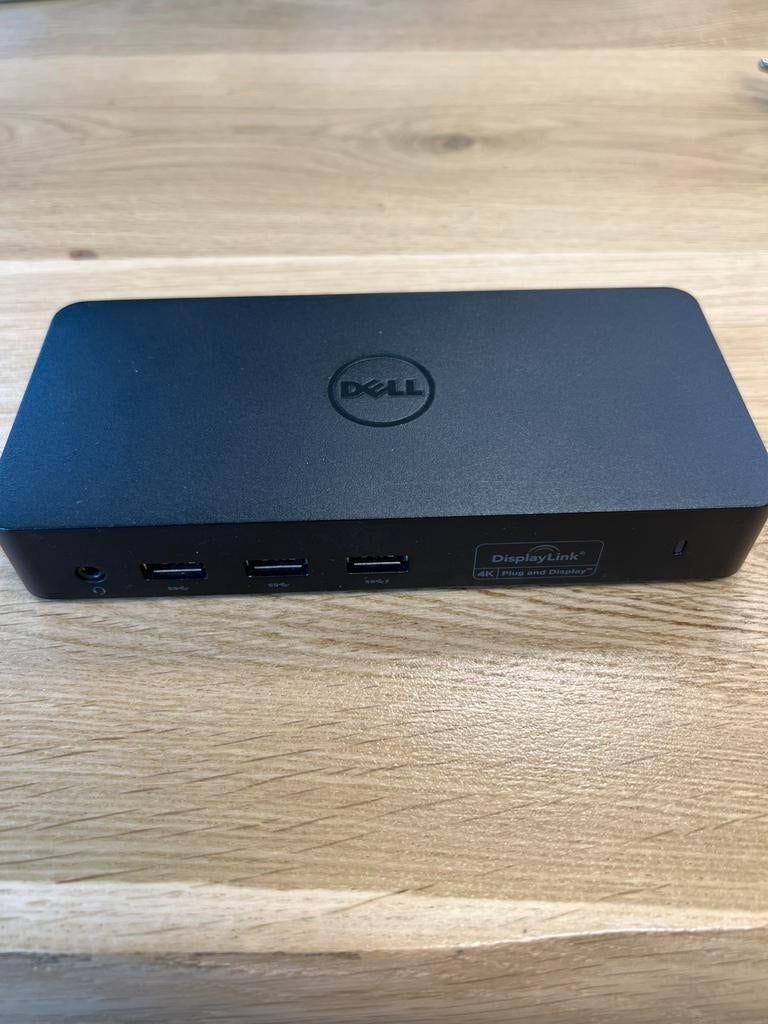 Station d'accueil Dell D3100 - USB 3.0 Ultra HD 4K, Informatique & Logiciels, Stations d'accueil, Enlèvement ou Envoi, Comme neuf