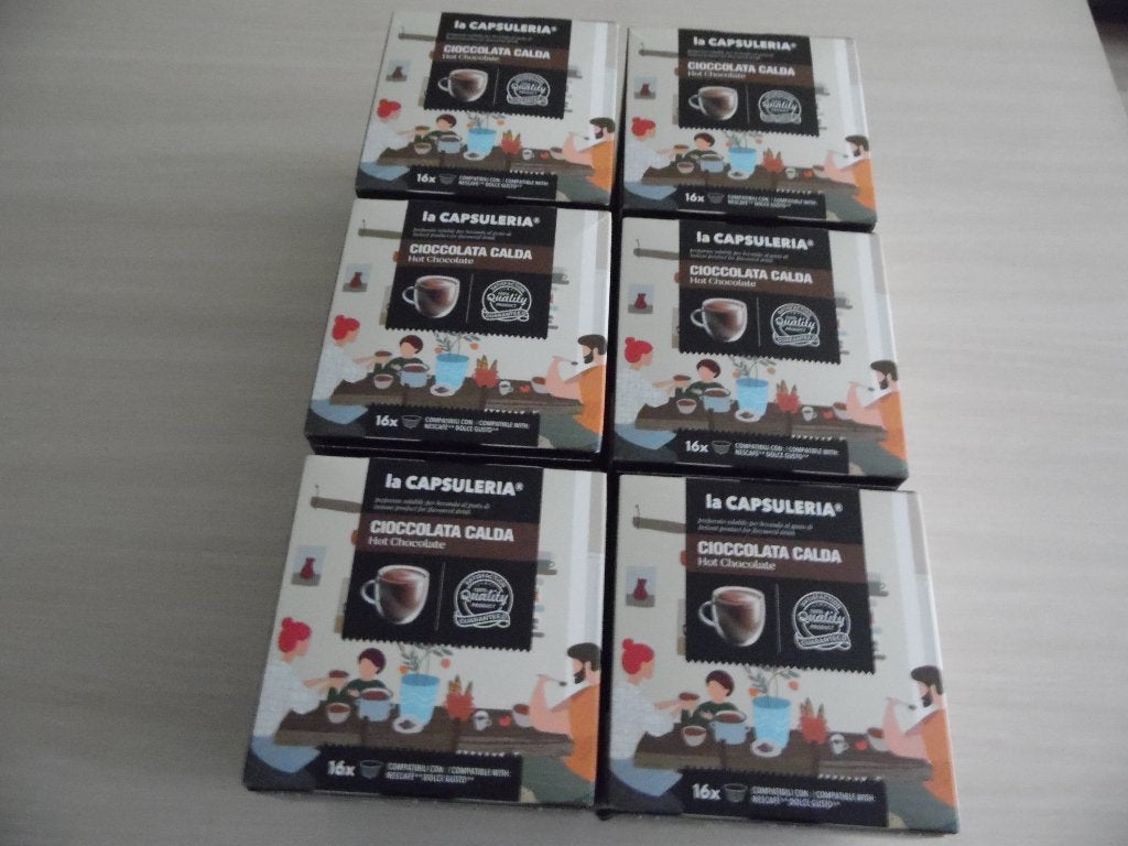 CHOCOLADE 96 CAPSULES DOLCE GUSTO LA CAPSULERIE, Ophalen of Verzenden