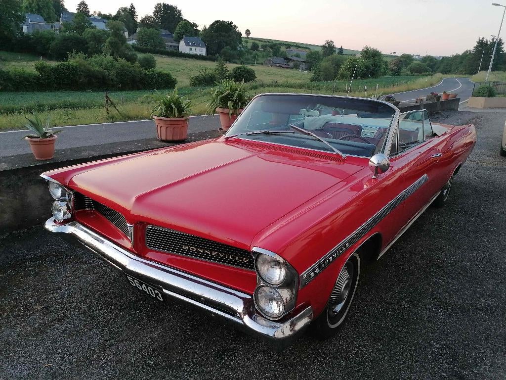 Pontiac Bonneville 1963, Auto's, Automaat, Achterwielaandrijving, 8 cilinders, Cabriolet
