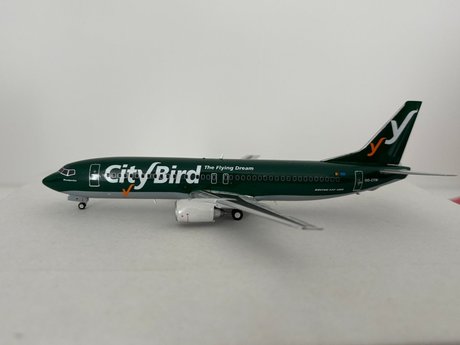 JC Wings CityBird Boeing 737-400 1/200, Verzamelen, Ophalen of Verzenden, Nieuw, Schaalmodel