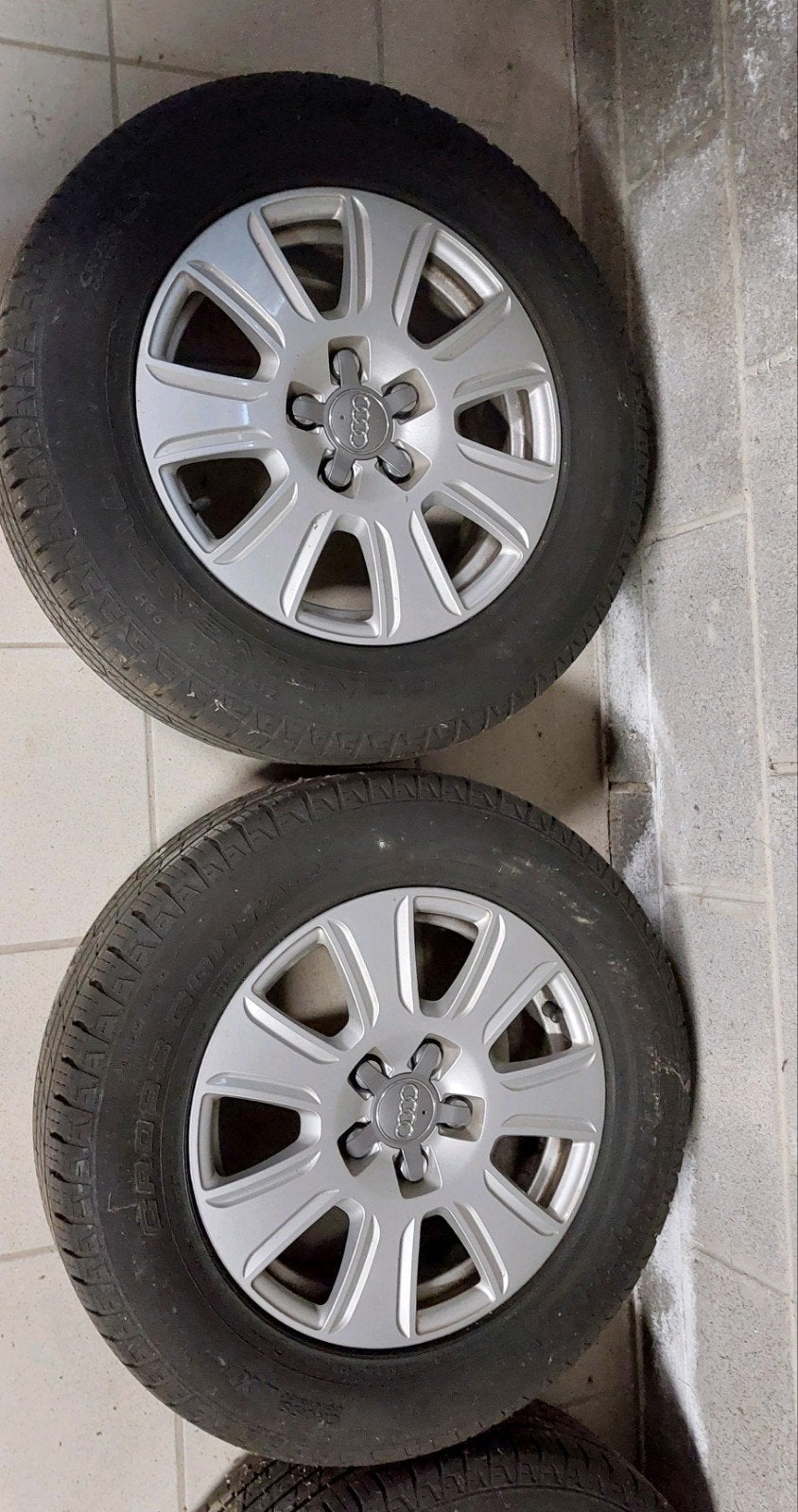 Vends 4 roues Audi 16 pouces., Autos : Pièces & Accessoires, Pneus & Jantes, Pneus et Jantes, 4 Saisons, Enlèvement ou Envoi, 16 pouces