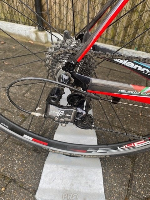 Koersfiets Bianchi, Fietsen en Brommers, Gebruikt, Heren, 53 tot 57 cm, Ophalen