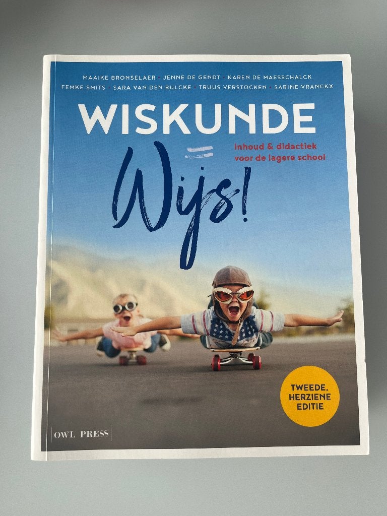 Wiskunde Wijs, Ophalen of Verzenden, Nieuw, Hogeschool, Owl press