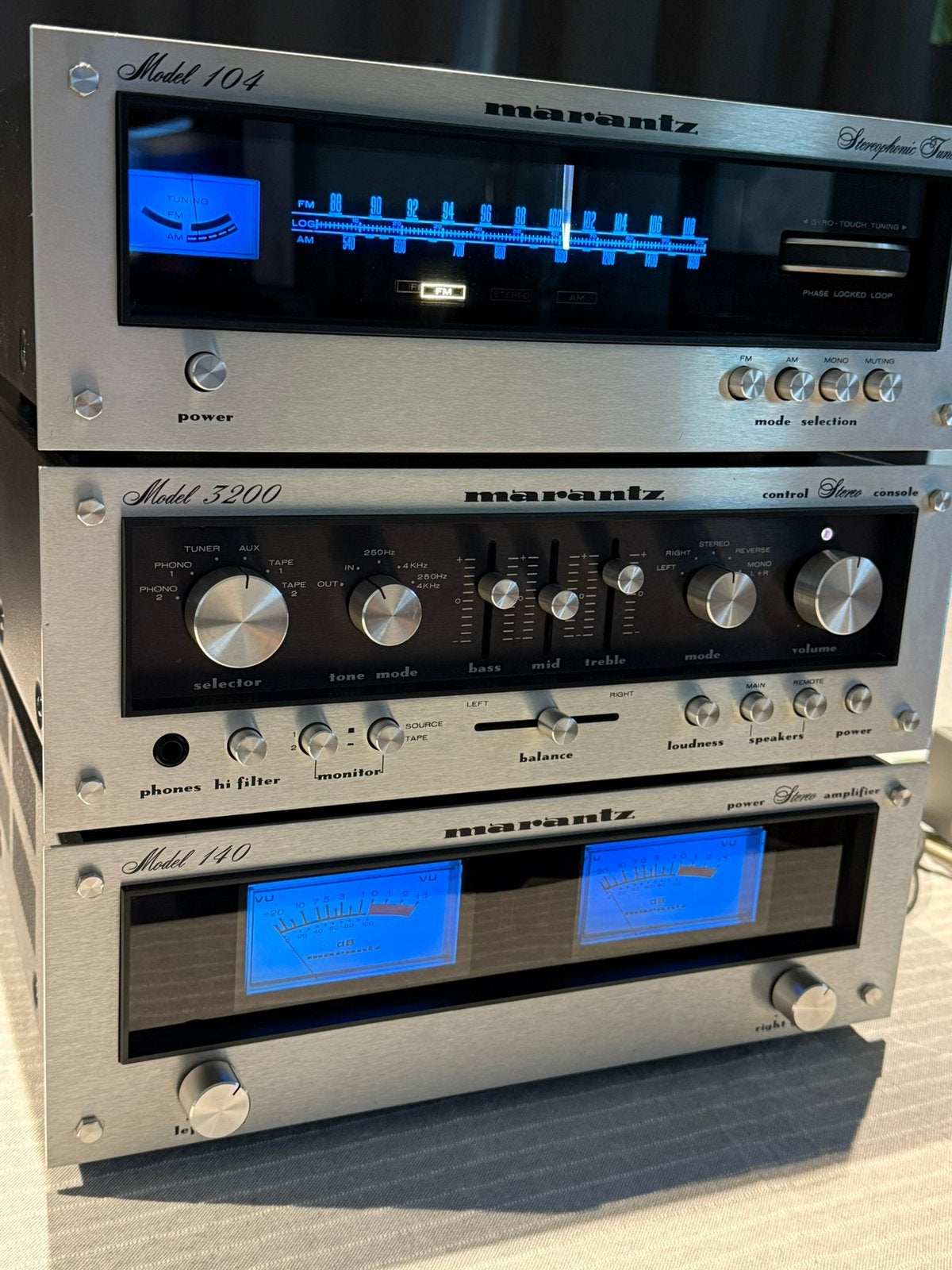 Marantz 3200 / 140 / 104 Set - mint state, Enlèvement, Comme neuf