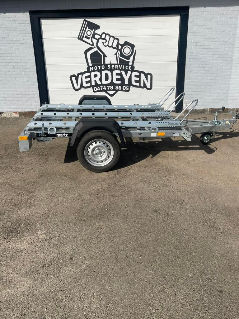 Motor aanhanger te huur 35€/dag (meerdere modellen), Motoren, Ophalen, Nieuw