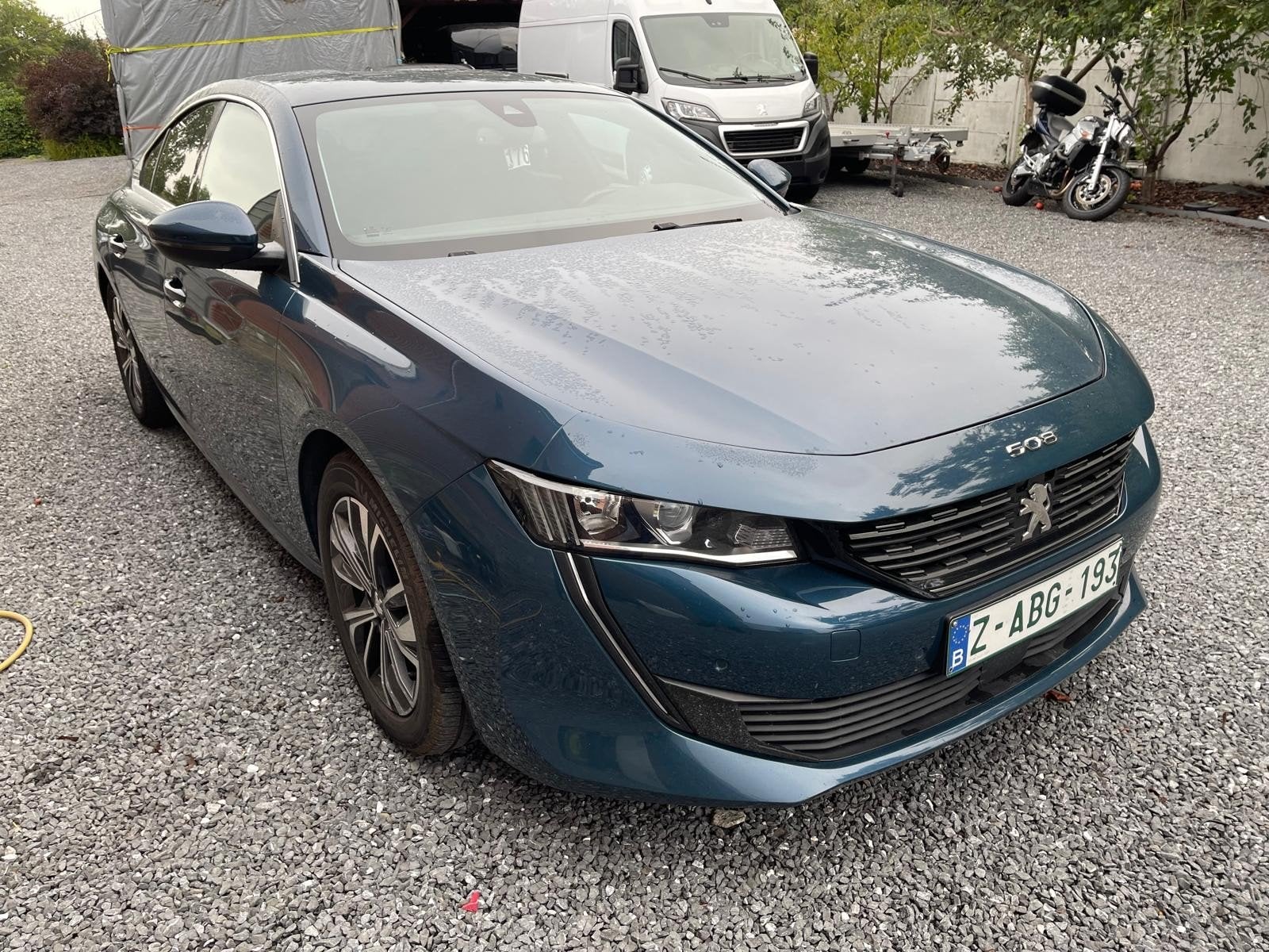PEUGEOT 508 Diesel 2021, Autos, Peugeot, Euro 6, Entreprise, Carnet d'entretien, Noir
