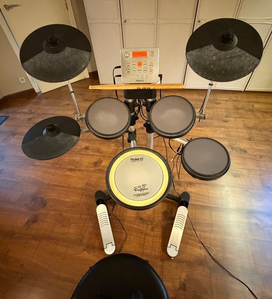 Roland electronisch drumstel, Muziek en Instrumenten, Ophalen, Gebruikt, Roland, Elektronisch