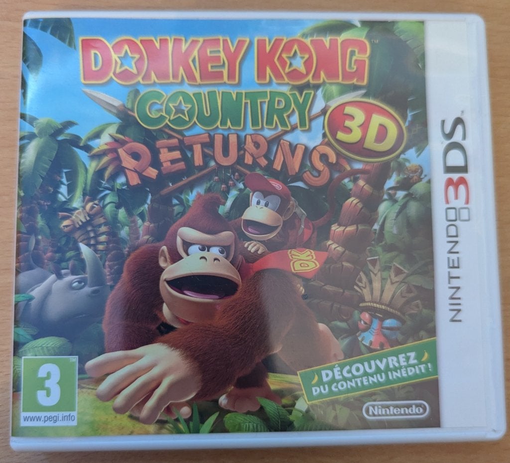 Donkey Kong Country Returns Nintendo 3DS, Consoles de jeu & Jeux vidéo, Envoi, Utilisé