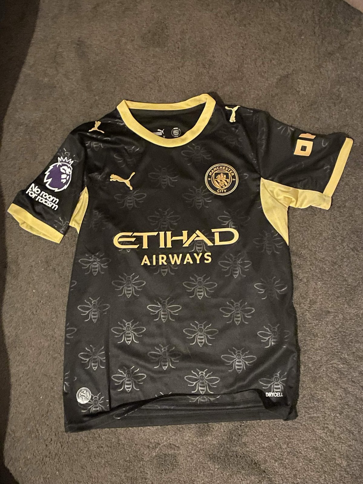 Man City third, Sport en Fitness, Maat L, Ophalen of Verzenden, Zo goed als nieuw, Shirt