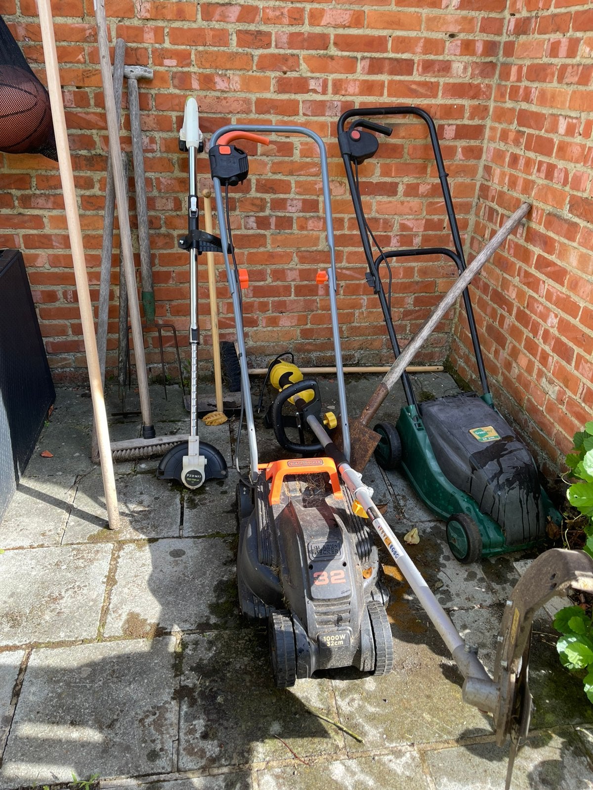 Tuin apparatuur, Ophalen, Zo goed als nieuw