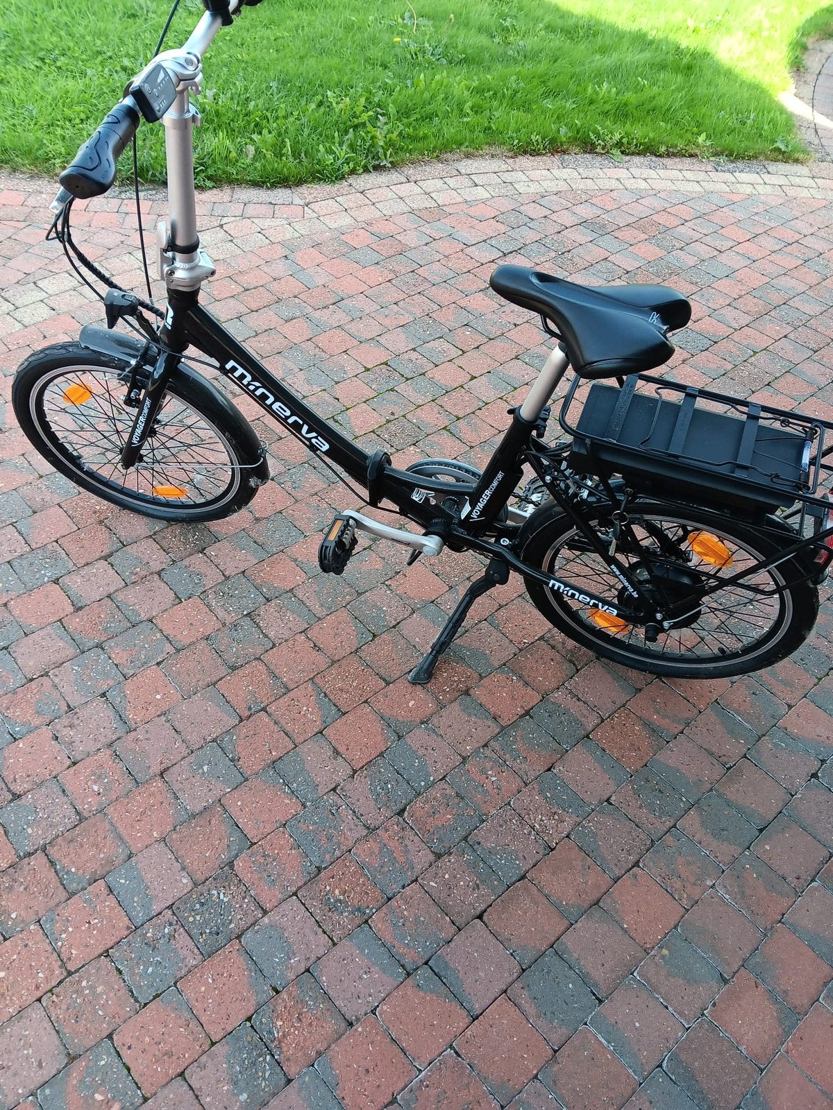 Elektrische mini fiets minerva, Ophalen, Zo goed als nieuw