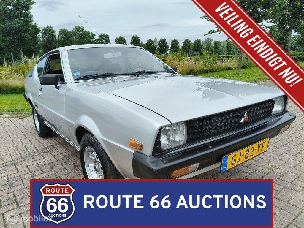 Mitsubishi Celeste 1600 ST | 1981 | Route 66 Auctions, Autos, Achat, Entreprise, Boîte manuelle, Autre carrosserie