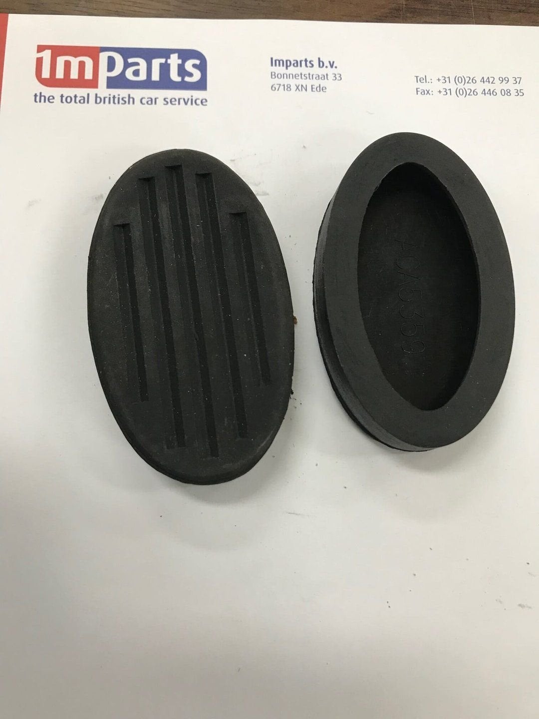 Nieuw pedaal rubber voor uw MORRIS MINOR.  Per stuk !, Auto-onderdelen, -, Overige automerken, -, Nieuw