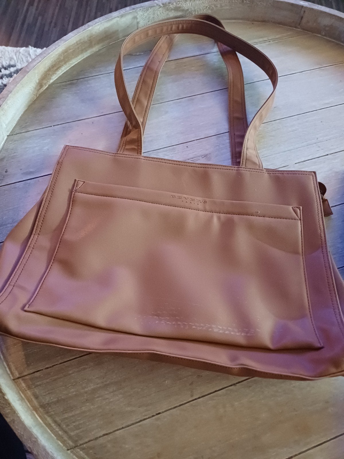 Leren tas/laptoptas, Ophalen