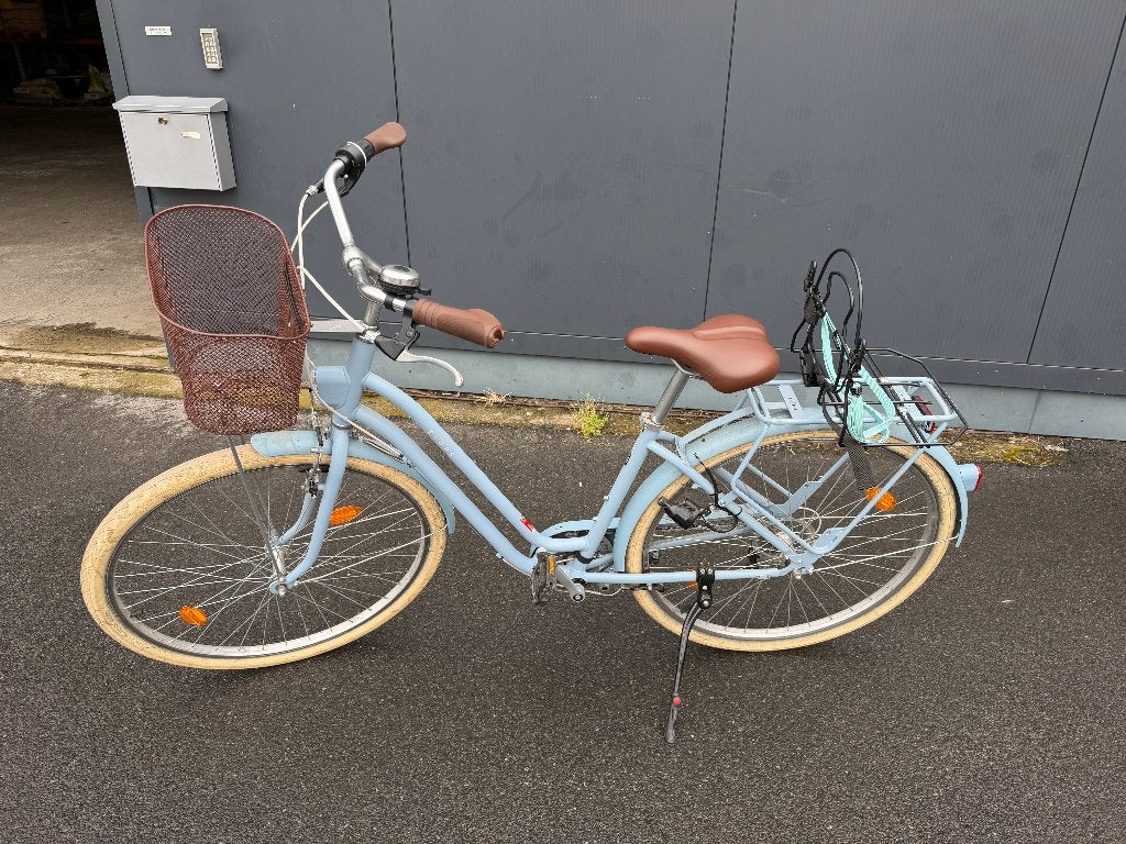 Decathlon Elops520 lichtblauw S/M, Vélos & Vélomoteurs, Vélos | Femmes | Vélos pour femme, Accès (extra) bas, Autres marques, Frein sur jante