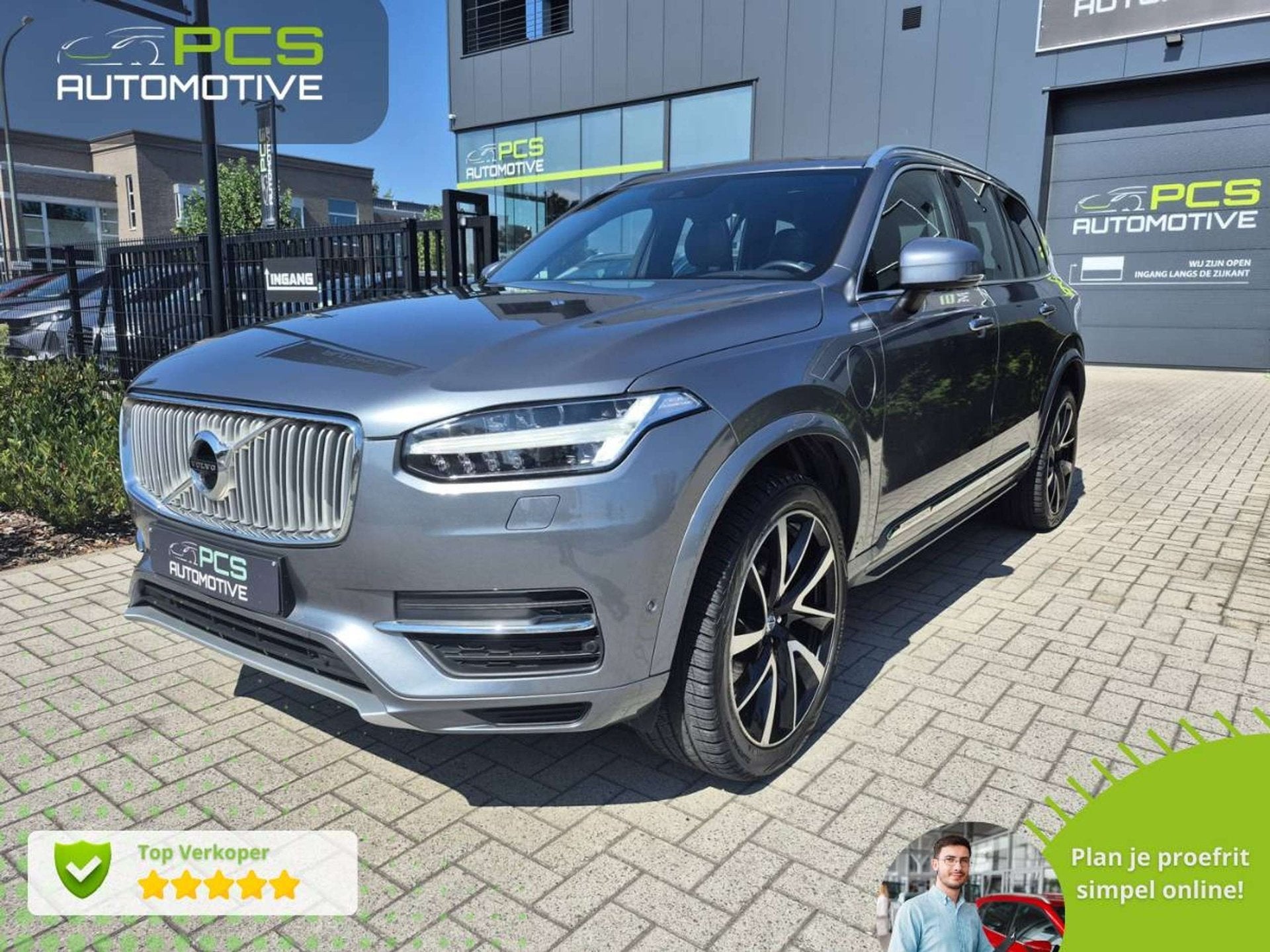 Volvo XC90 T8 TE 4WD PHEV 7pl / 225.000KM / 2018, Dealer onderhouden, Gebruikt, 4 cilinders, 1969 cc