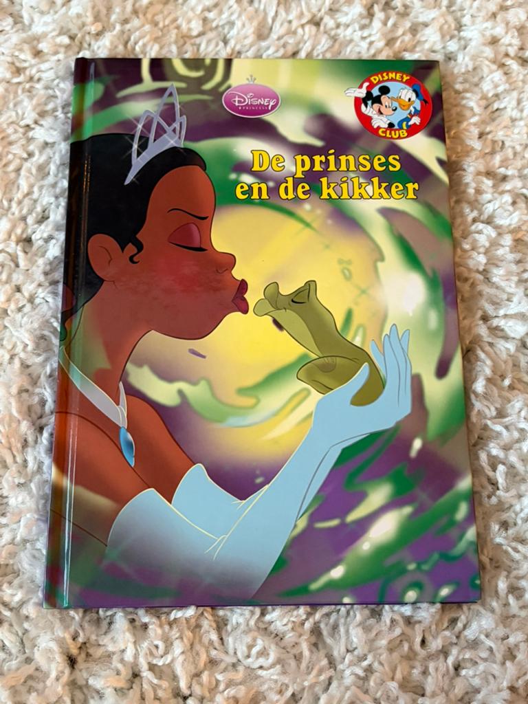 Disney club met CD - De prinses en de kikker, Boeken, Ophalen of Verzenden, Gelezen, Jongen of Meisje, Fictie algemeen
