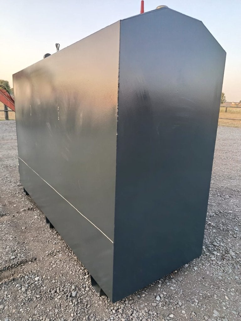 Dubbelwandige mazouttank, Ophalen, Gebruikt