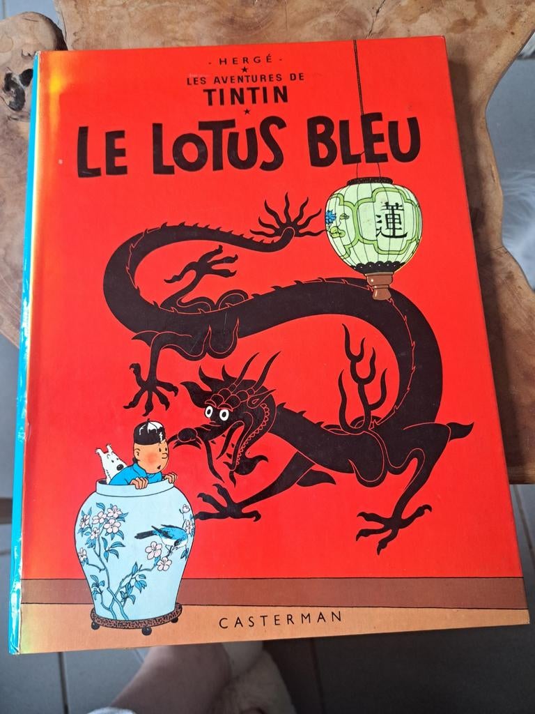 Tintin- Le Lotus Bleu 1966, Livres, Enlèvement