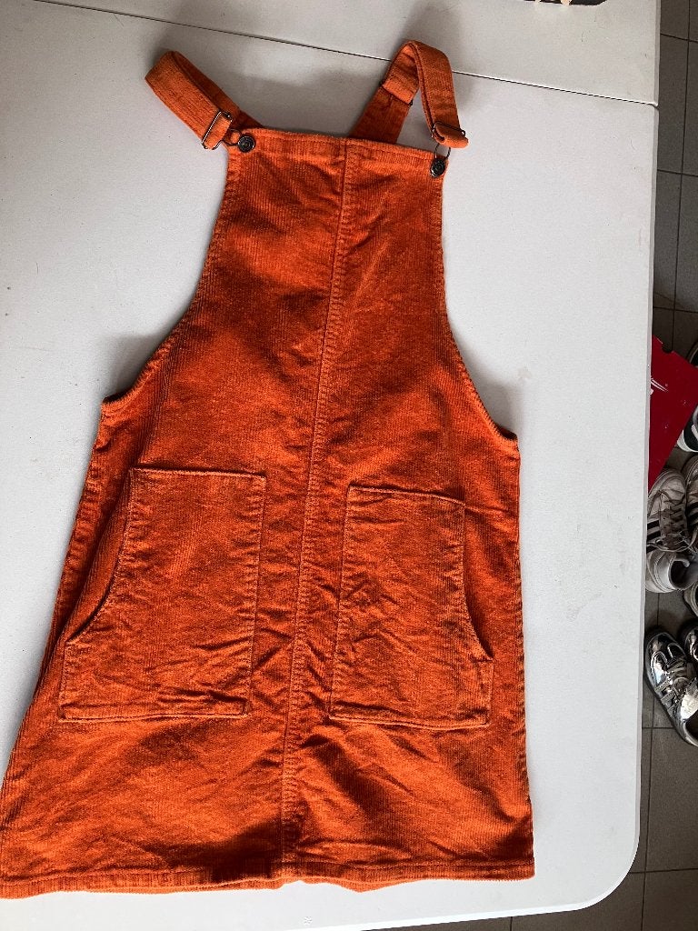 Kleedje in ribstof Trend maat 36, Kleding | Dames, Bel & Bo, Oranje, Ophalen of Verzenden, Zo goed als nieuw