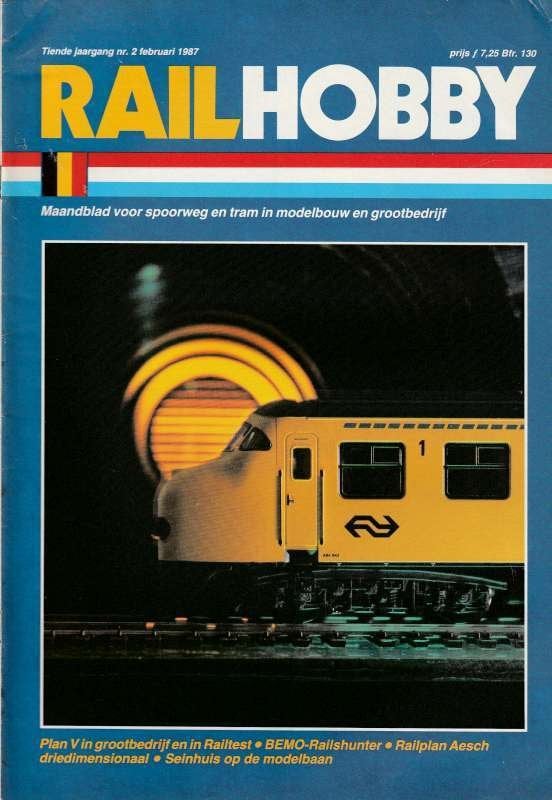 Boek Rail hobby 2 februari 1987, Hobby en Vrije tijd, Modeltreinen | H0, Ophalen of Verzenden, Nieuw, Boek, Tijdschrift of Catalogus