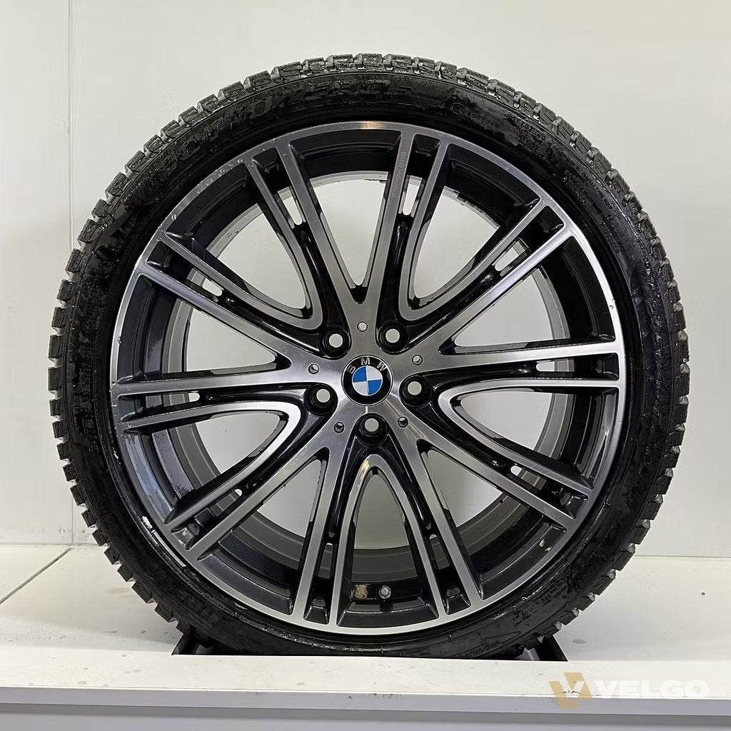 BMW 5 SERIE G30 G31 BREEDSET VELGEN + WINTERBANDEN 20 INCH O, Pneus et Jantes, Véhicule de tourisme, -, Utilisé