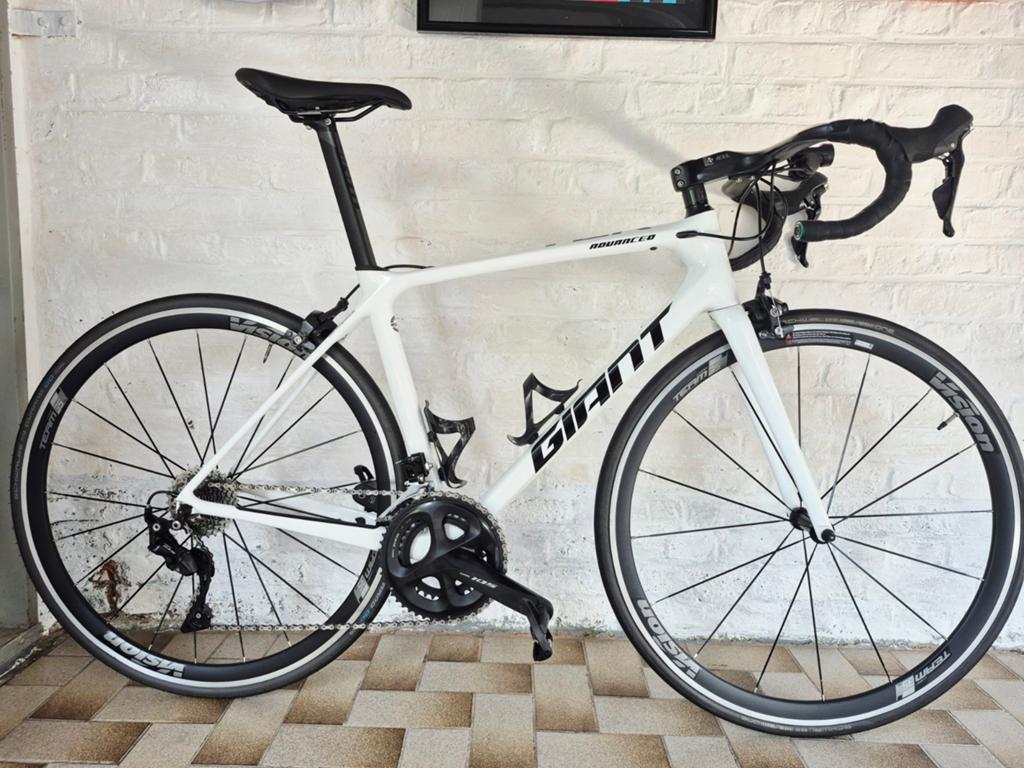 Giant tcr advanced carbon Racefiets, Fietsen en Brommers, Ophalen, Carbon, Giant, Zo goed als nieuw