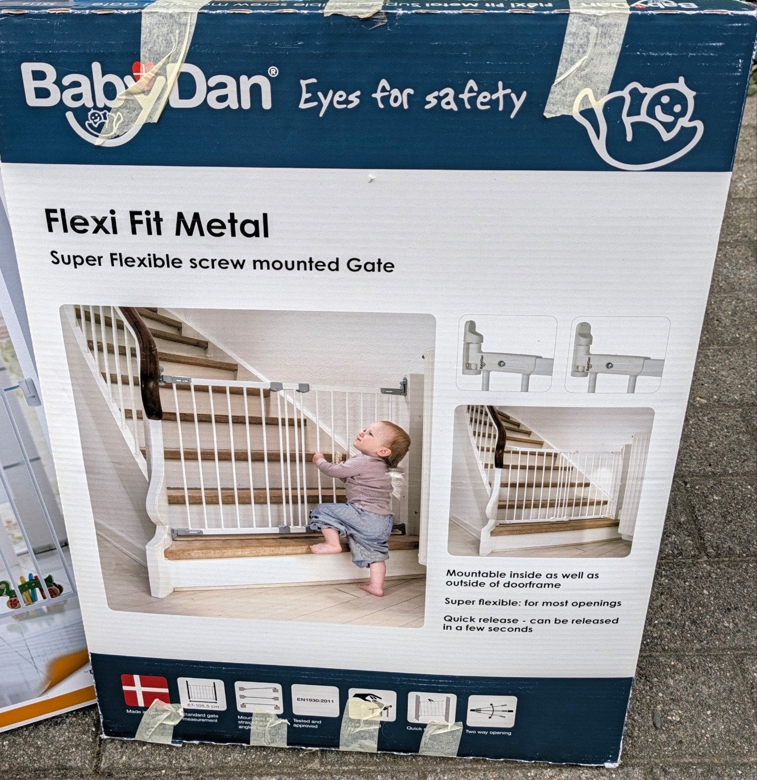 traphekje BabyDan, Ophalen, Gebruikt, 100 tot 115 cm, Metaal of IJzer