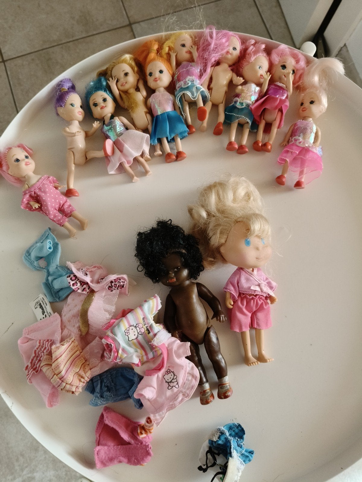 kleine poppetjes plooibaar, Kinderen en Baby's, Ophalen