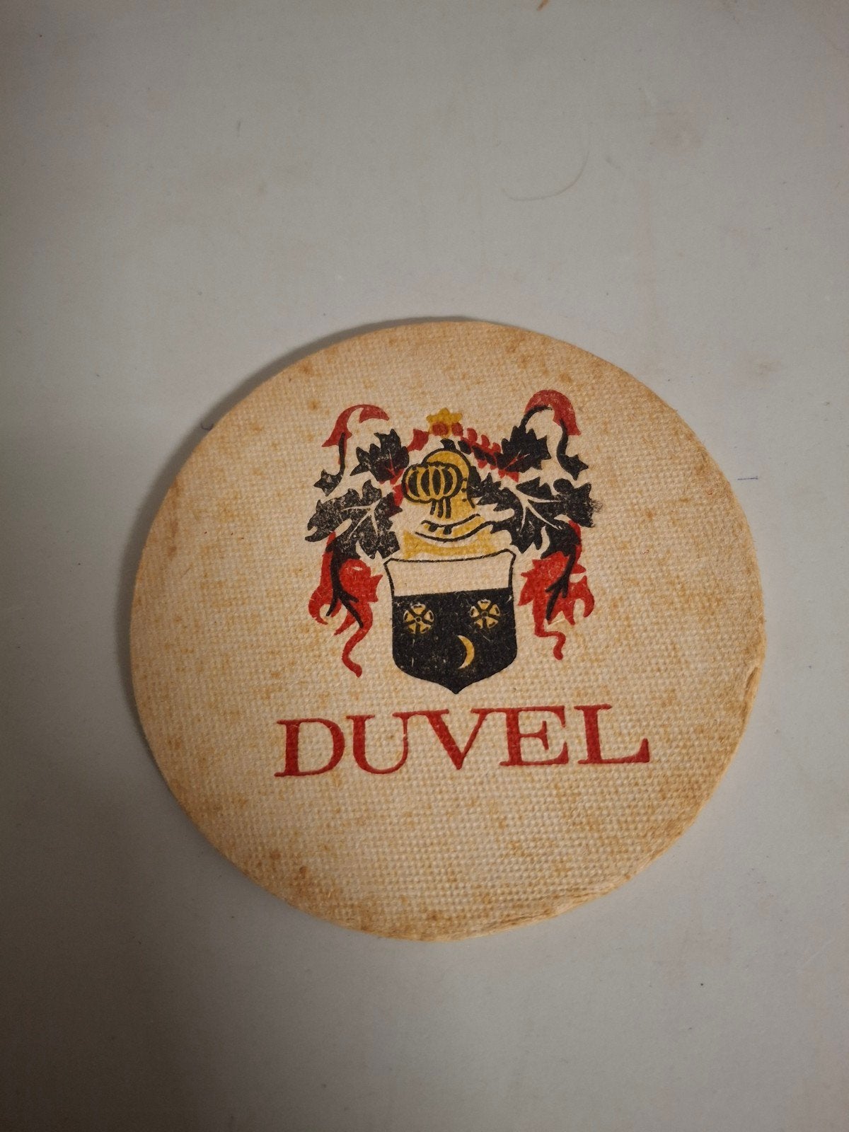 oud bierviltje duvel moortgat, Verzamelen, Ophalen of Verzenden, Duvel