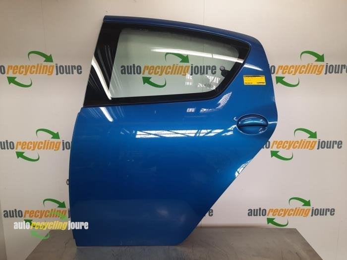 Portière 4portes arrière gauche d'un Toyota Aygo (8U7), -, -, 3 mois de garantie, Toyota