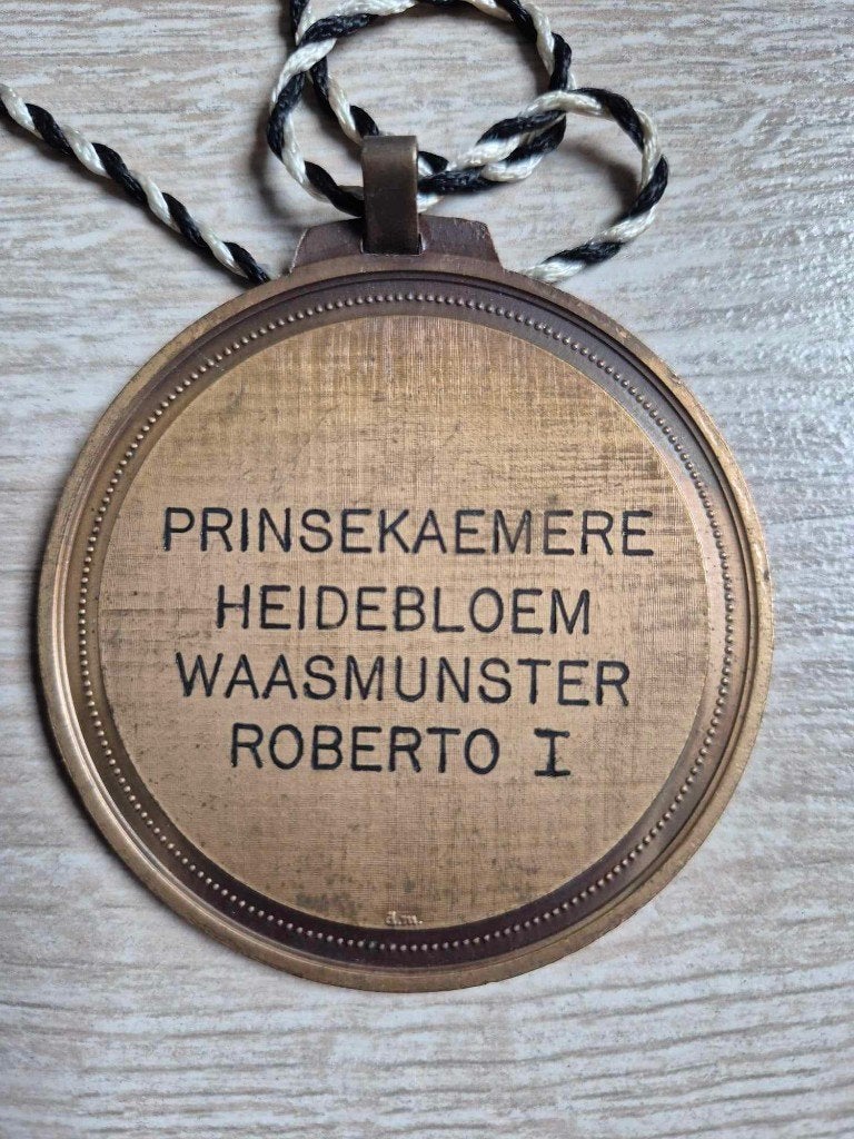 Carnaval medaille Waasmunster Robert I, Postzegels en Munten, Ophalen of Verzenden