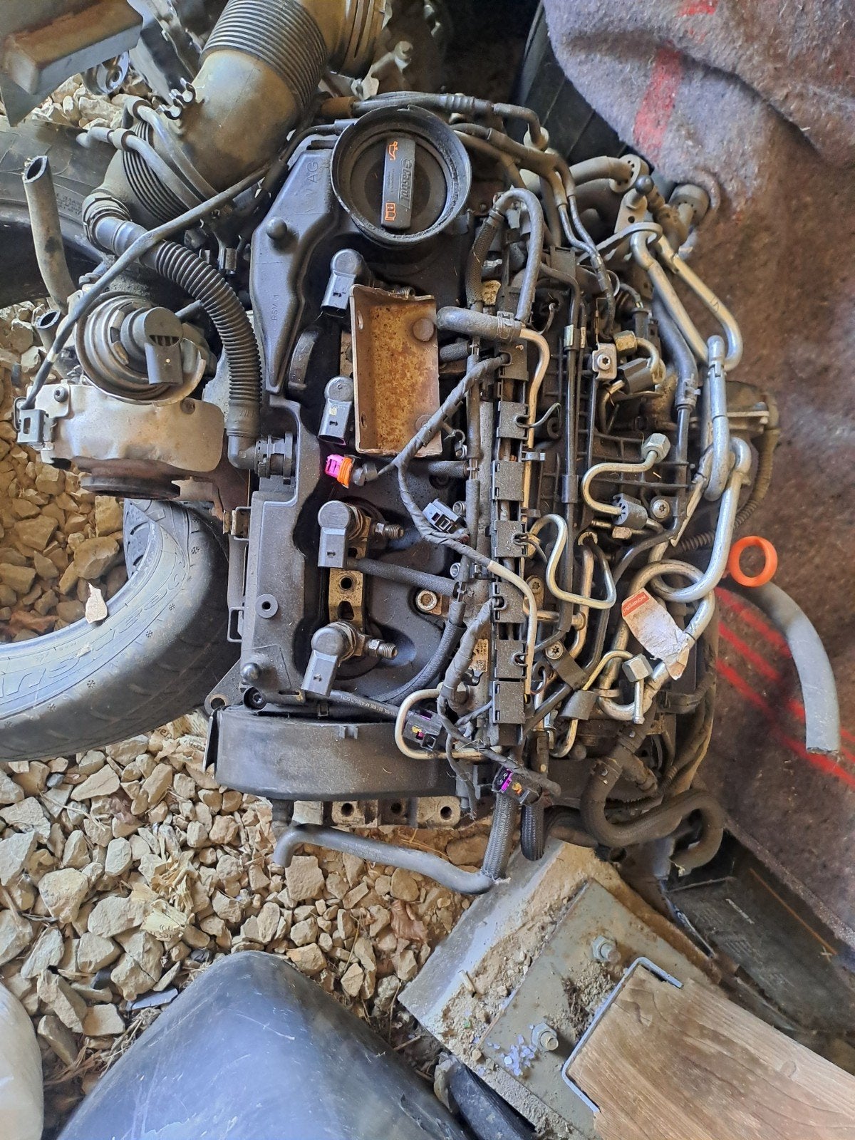 moteur 1.6 tdi 105cv, Autos : Pièces & Accessoires, Enlèvement