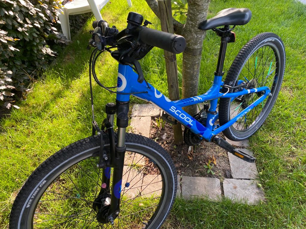 Jongensfiets, Fietsen en Brommers, Ophalen, Gebruikt, Schijfrem