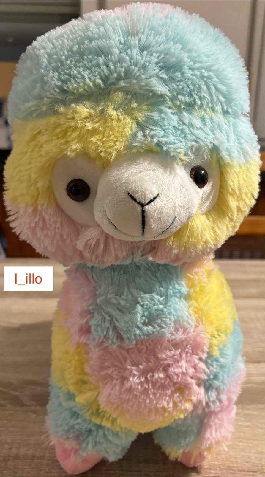 PELUCHE LAMA MULTICOLORE 🦙, Collections, Ours & Peluches, Comme neuf, Autres types, Autres marques, Enlèvement