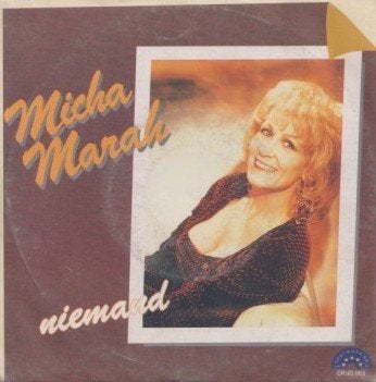 Micha Marah – Niemand / Blijf bij mij - Single, Ophalen of Verzenden, Gebruikt, 7 inch, Nederlandstalig