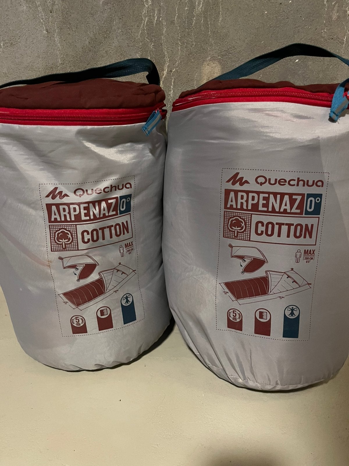 Quechua Arpenaz slaapzak, Ophalen, Zo goed als nieuw