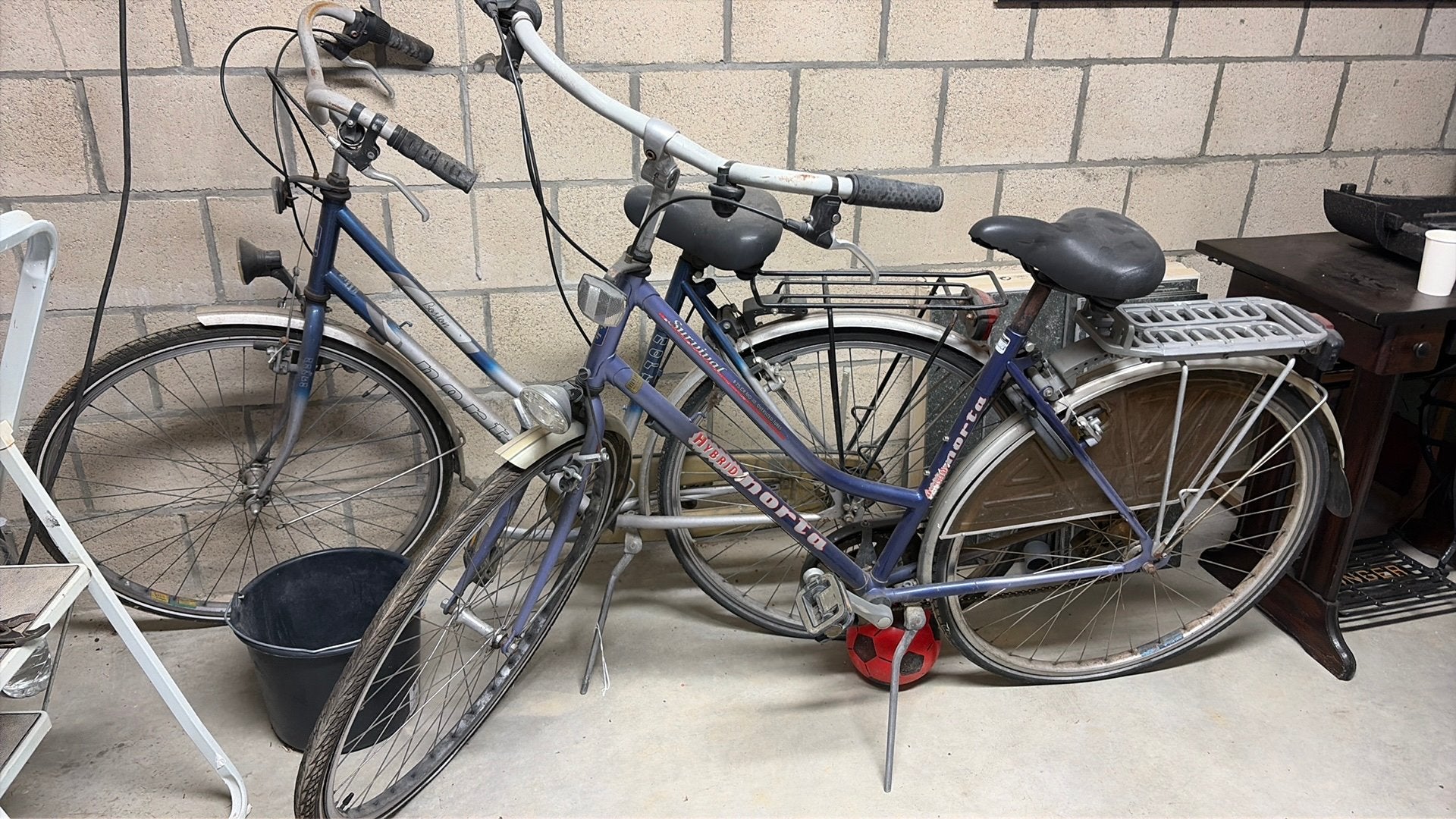 Norta dames fiets, Enlèvement, Utilisé